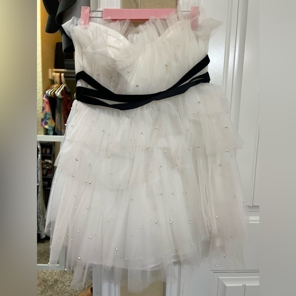 New Maeve Tulle Mini Dress - Picture 5 of 7